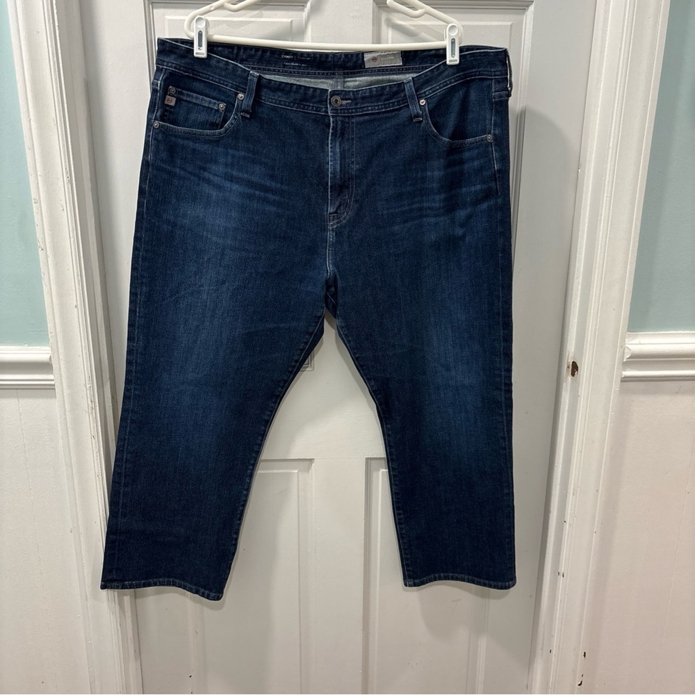 AG Adriano Goldschmied Everett Men’s Jeans Straight 42x32**Hemmed To 26.5”L